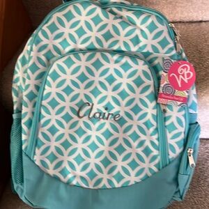 Personalized backpack with “Claire” name